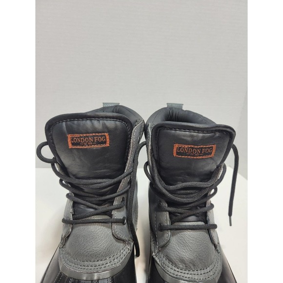 London Fog Ashford Waterproof Shell 3M Duck Boots Grey PG5510 Mens Size 8 M - Picture 11 of 11